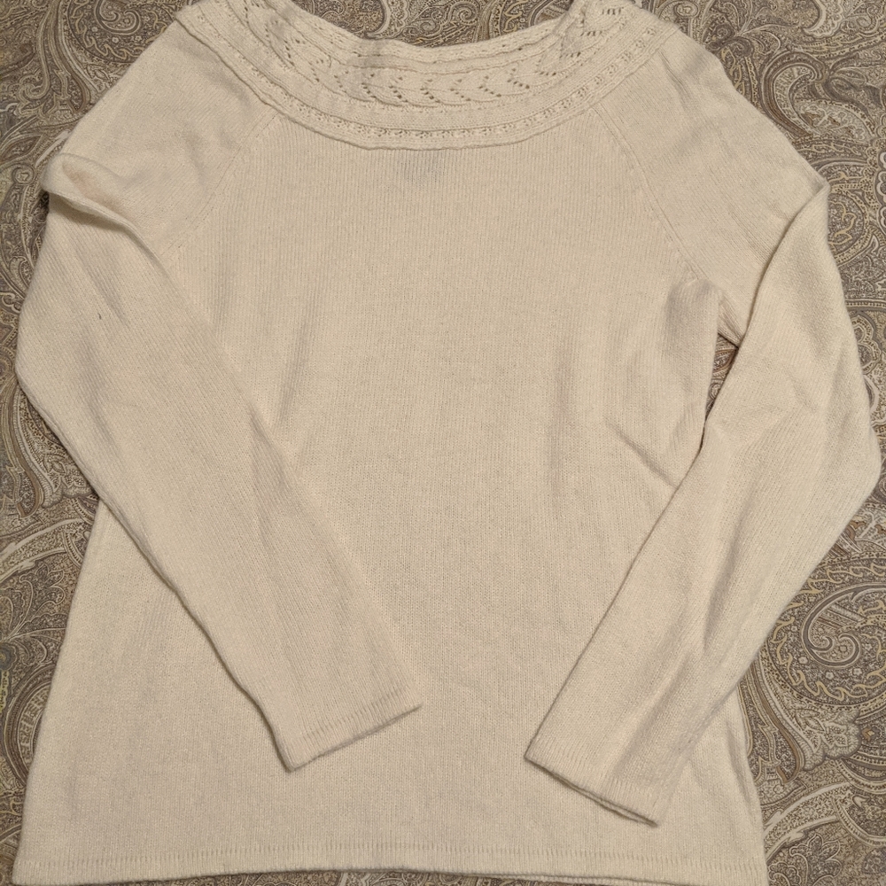 Off White Winter Sweater